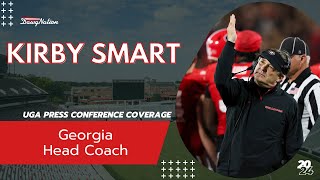 Kirby Smart calls out College Football Playoff committee after UGA epic win over Tennessee [upl. by Marbut]