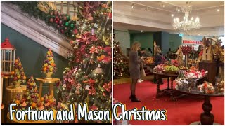 Fortnum and Mason Christmas shopping 2024 [upl. by Wallford]