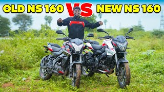 160cc ல எந்த Bike வாங்கலாம்   Old Pulsar NS160 vs New NS160   Mileage   Onroad Price [upl. by Barcus645]