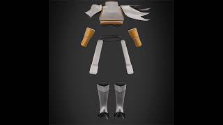 Konosuba Darkness Adamantite Armor 3D printable model  replica  prop  cosplay  stl  print file [upl. by Eneles]