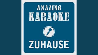 Zuhause Karaoke Version Originally Performed By Adel Tawil amp Matisyahu [upl. by Greenebaum]