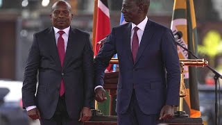 Kenya  le nouveau viceprésident Kindiki Kithure a prêté serment [upl. by Chouest784]