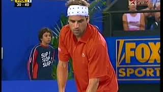 2008 Hopman Cup DjokovicSRB vs ClementFRA [upl. by Weiser]