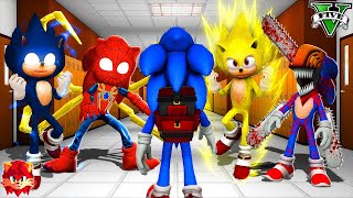 ENTRANDO en TODAS LAS ESCUELAS de SONIC LA PELICULA en GTA 5  Sonic Movie mod [upl. by Bethanne815]