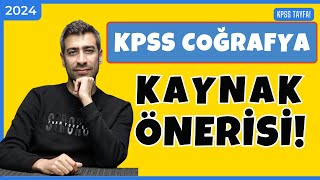 2024 KPSS Coğrafya Kaynak Önerileri kaynaköneri [upl. by Quita]