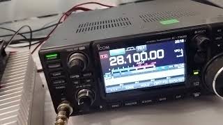 Q5 Signal VHF Transverter with ICOM7300 [upl. by Hanni546]