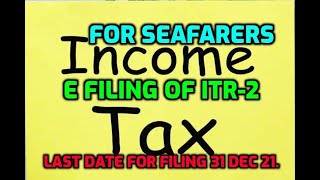 How to file ITR 2 Offline for AY 202122 Offline ITR 2 filing  How to file Income Tax Return [upl. by Yelime382]