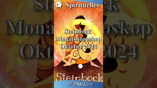 Steinbock SPIRITUALITÄT ✨ Horoskop Oktober 2024 [upl. by Nnaeus744]