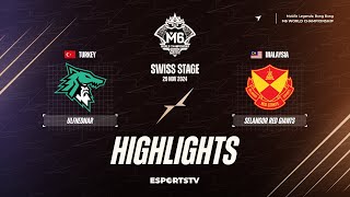 ULFHEDNAR vs Selangor Red Giants HIGHLIGHTS M6 World Championship  SRG vs ULF ESPORTSTV [upl. by Alaikim]