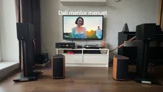 Dali mentor menuet vs Sonus faber sonetto 1 [upl. by Tennaj]