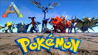 Ark Survival Evolved  POKEMON EVOLVED NEW amp IMPROVED POKEMON Ark Survival Modded Gameplay [upl. by Art]