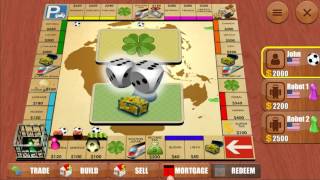 Rento 3D  Monopoly multiplayer board game gameplay [upl. by Yancy]