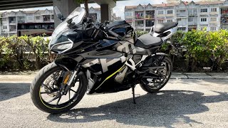 CFMoto 250 SR Black 2021  RM 9800 [upl. by Veno808]