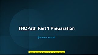 FRCPath Part 1 Preparation for beginners [upl. by Ak]