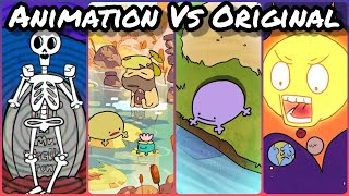 Animation Vs Original  TikTok Compilation 2 from tootymcnooty [upl. by Jacobs]