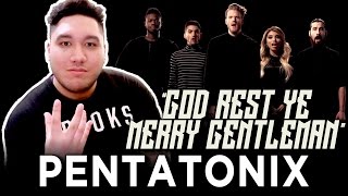 Pentatonix  God Rest Ye Merry Gentlemen REACTION [upl. by Trin]