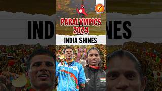 Paralympics 2024  India Shines shorts [upl. by Anividul]