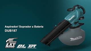 Soprador e Aspirador a Bateria da Makita modelo DUB187 [upl. by Netty]