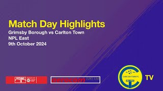 Match Highlights  Grimsby Borough v Carlton Town 09th October 2024 [upl. by Frank]