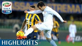 Hellas Verona  Fiorentina 02  Highlights  Matchday 10  Serie A TIM 201516 [upl. by Ailic]