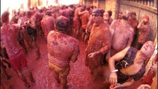 La Tomatina 2019 [upl. by Arrekahs366]