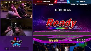 Tripoint Smash 257  Winners Semifinals  TrevorFox Vs ORLYCaptain Falcon [upl. by Annatnas481]