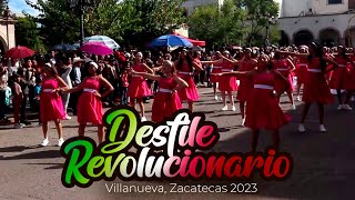 DESFILE DEL 20 DE NOVIEMBRE EN VILLANUEVA ZACATECAS 2023 parte 1 [upl. by Ayhdiv707]