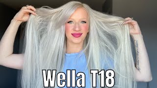 WELLA T18 TONER [upl. by Maeve662]