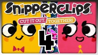 SNIPPERCLIPS  ZUSAMMEN SCHNEIDET MAN AM BESTEN AB Part 4 Minecart Level O [upl. by Notnelc]