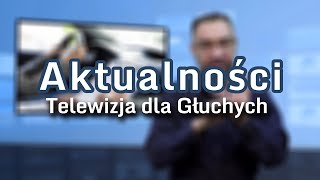 Aktualności 19102024  1 Tłumaczenie na Język Migowy  PJM [upl. by Einitsed71]