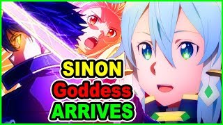 Wow Goddess Sinon Enters Underworld Asuna Vs USA  SAO Alicization War of Underworld Episode 12 [upl. by Guevara604]