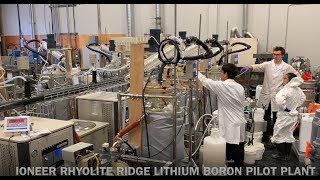 Tour of the Rhyolite Ridge Pilot Plant [upl. by Gladine]