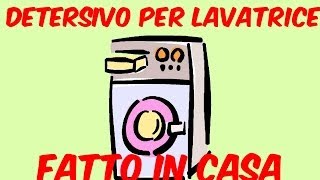 Detersivo per lavatrice fatto in casa [upl. by Fatima935]