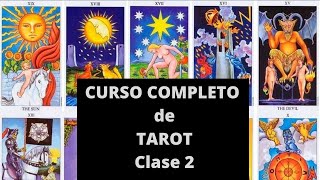 CURSO de TAROT GRATIS COMPLETO CLASE 2 [upl. by Jacobo]