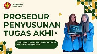 Prosedur Penyusunan Tugas Akhir [upl. by Link]