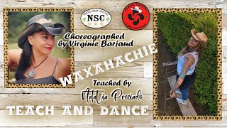 Waxahachie line dance tutorial catalan country [upl. by Yuht887]