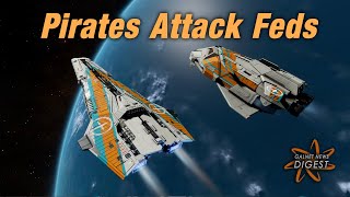 Pirate Attack Hits RepublicanLed Feds Elite Dangerous [upl. by Pachston]