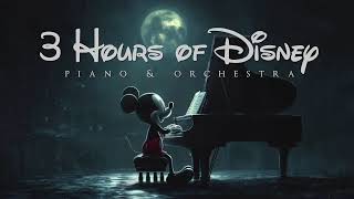 3 Hours of Disney Music  Piano amp Orchestra [upl. by Ebbie]