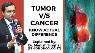 Difference between Tumor and Cancer  Cancer Vs Tumor  Explained by Dr Manish Singhal [upl. by Eirrahs]