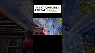 I’m not cheating ok💀🙏🙏😭😭🔥 fortnite fortniteclips funny [upl. by Yoreel]