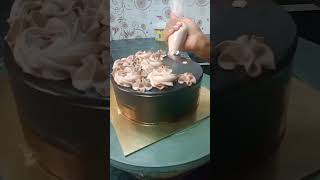 chocolate kitkat cake decorating ideas cake suhelr7 nandani trending birthdaycake [upl. by Yrdnal]