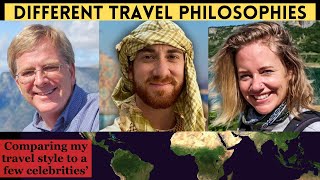 Comparing My Travel Style with Three Travel Celebrities amp How Can I Afford It [upl. by Enelloc]