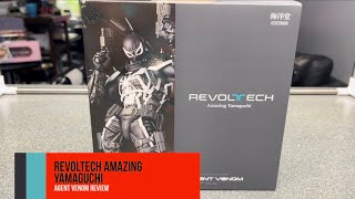 REVOLTECH AMAZING YAMAGUCHI AGENT VENOM REVIEW [upl. by Nsaj]