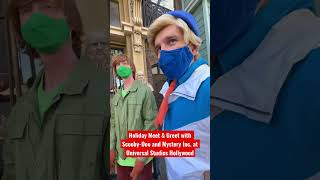 What is Shaggy getting ScoobyDoo for Christmas at Universal Studios Hollywood [upl. by Labanna]