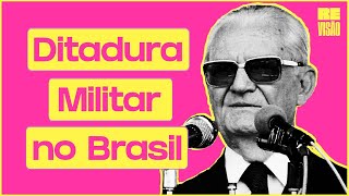 DITADURA MILITAR NO BRASIL Do Golpe à Redemocratização [upl. by Eram]