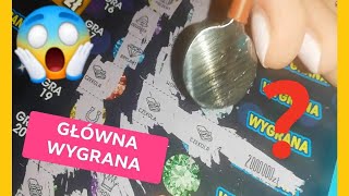 ZDRAPKI LOTTO  GŁÓWNA WYGRANA w Brylantach 😁 zdrapki [upl. by Alfonso]