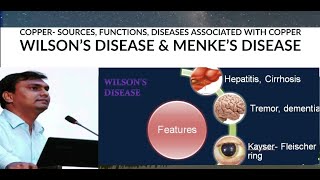 COPPER Sources Functions diseases associated with copper  Wilsons disease amp Menkes disease [upl. by Bevan]