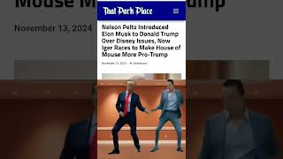 Nelson Peltz Introduced Elon Musk to Donald Trump Over Disney Issues donaldtrump elonmusk [upl. by Ainslee]