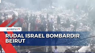 Rudal Israel Bombardir Beirut 13 Tewas [upl. by Chloris895]