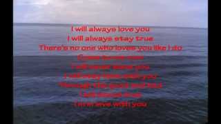 I Will Always Love You with lyrics  Regine Velasques [upl. by Lorrimor393]